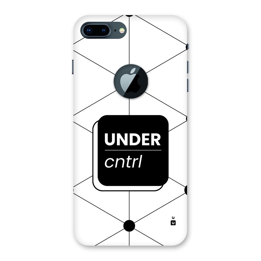 Under Control Back Case for iPhone 7 Plus Logo Cut