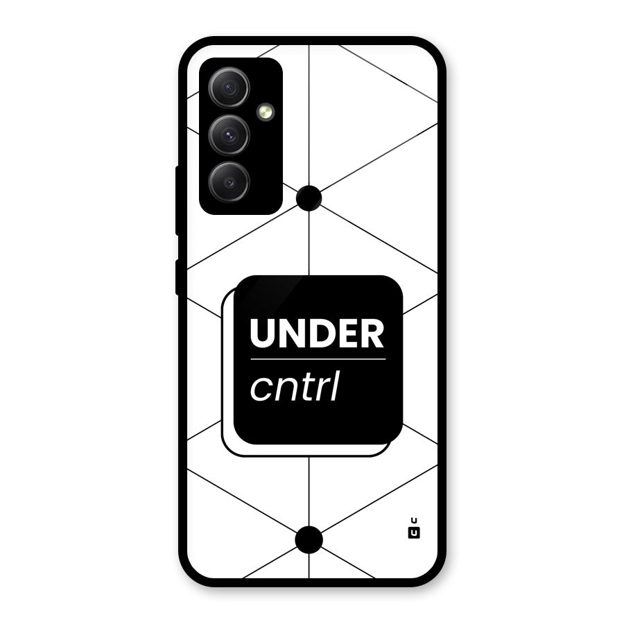 Under Control Glass Back Case for Galaxy A34