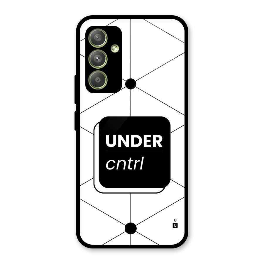 Under Control Glass Back Case for Galaxy A54