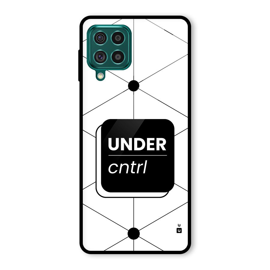 Under Control Glass Back Case for Galaxy F62