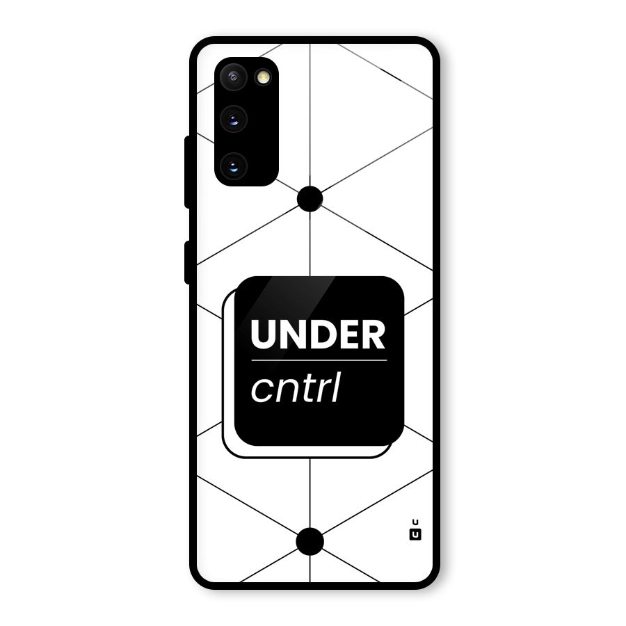 Under Control Glass Back Case for Galaxy S20 FE