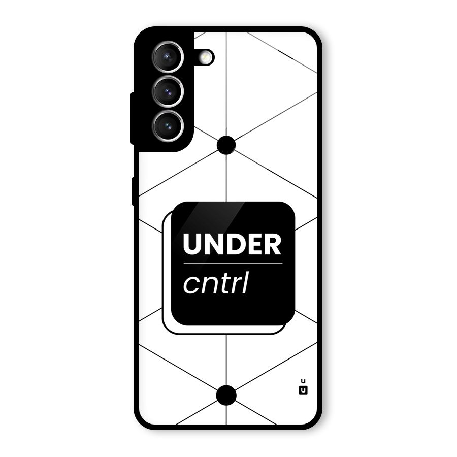 Under Control Glass Back Case for Galaxy S21 5G