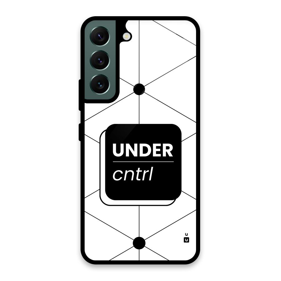 Under Control Glass Back Case for Galaxy S22 5G