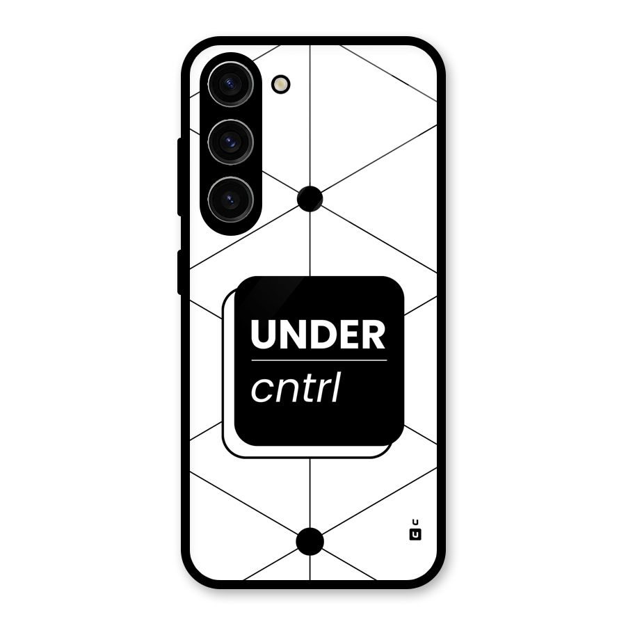 Under Control Glass Back Case for Galaxy S23