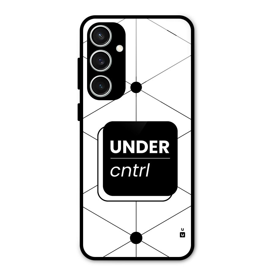 Under Control Glass Back Case for Galaxy S23 FE