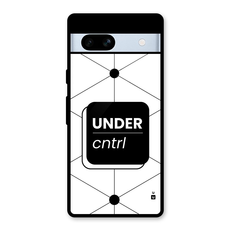 Under Control Glass Back Case for Google Pixel 7a