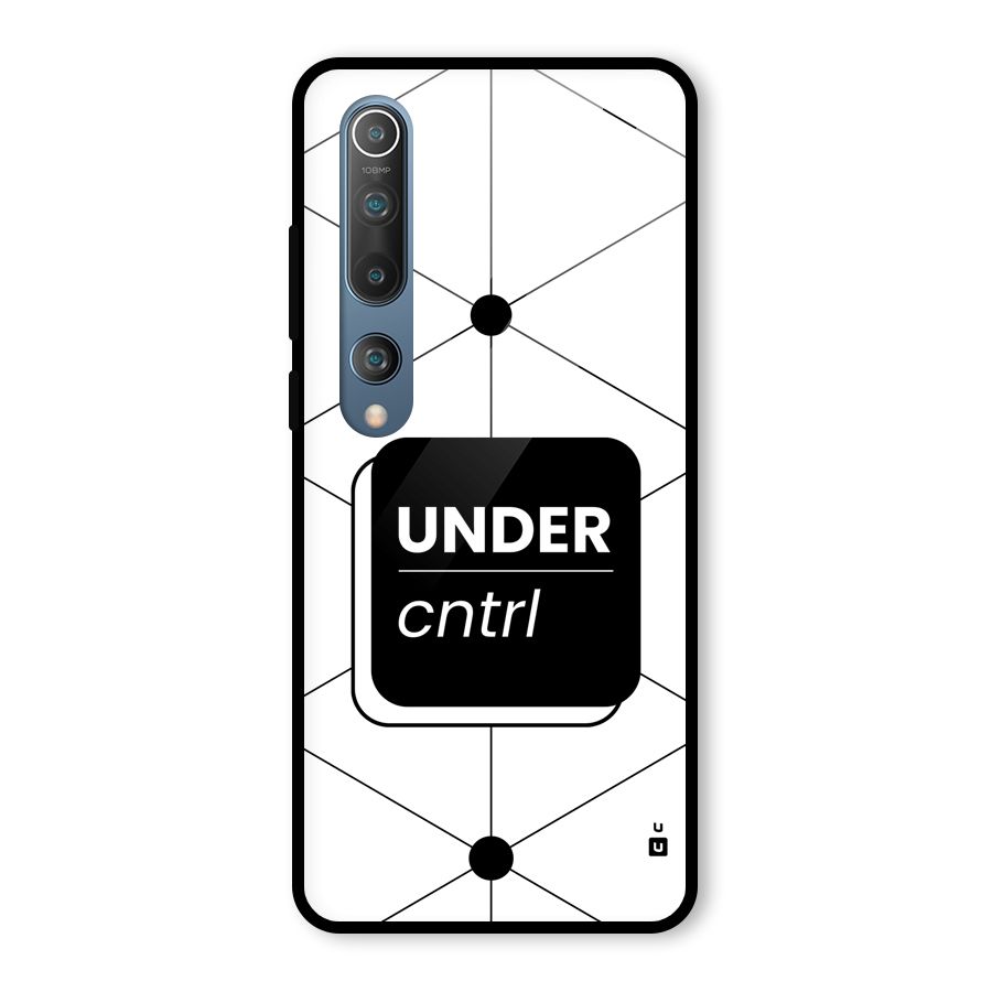 Under Control Glass Back Case for Mi 10