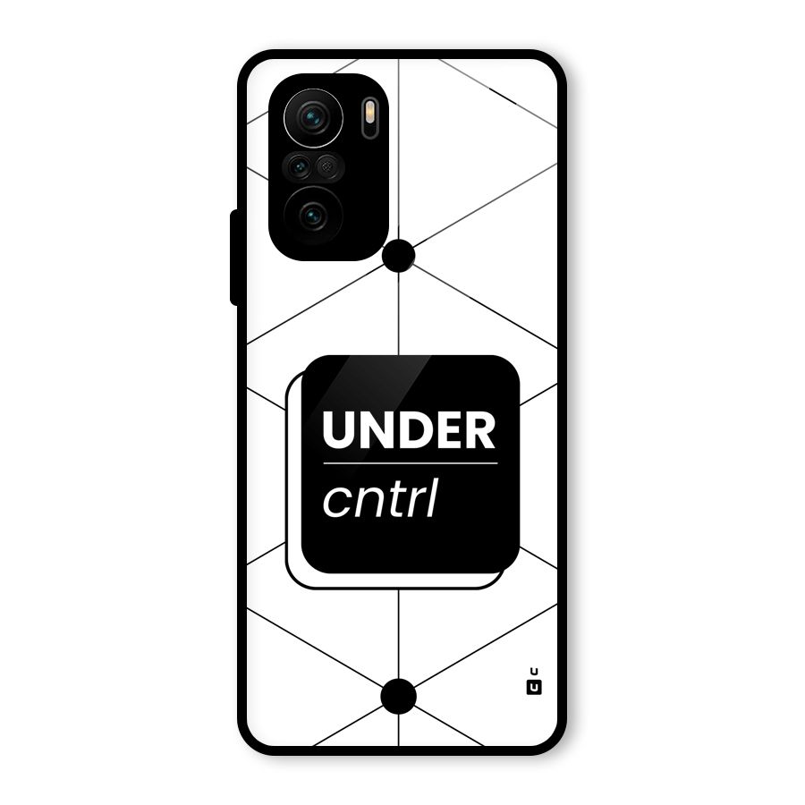 Under Control Glass Back Case for Mi 11x