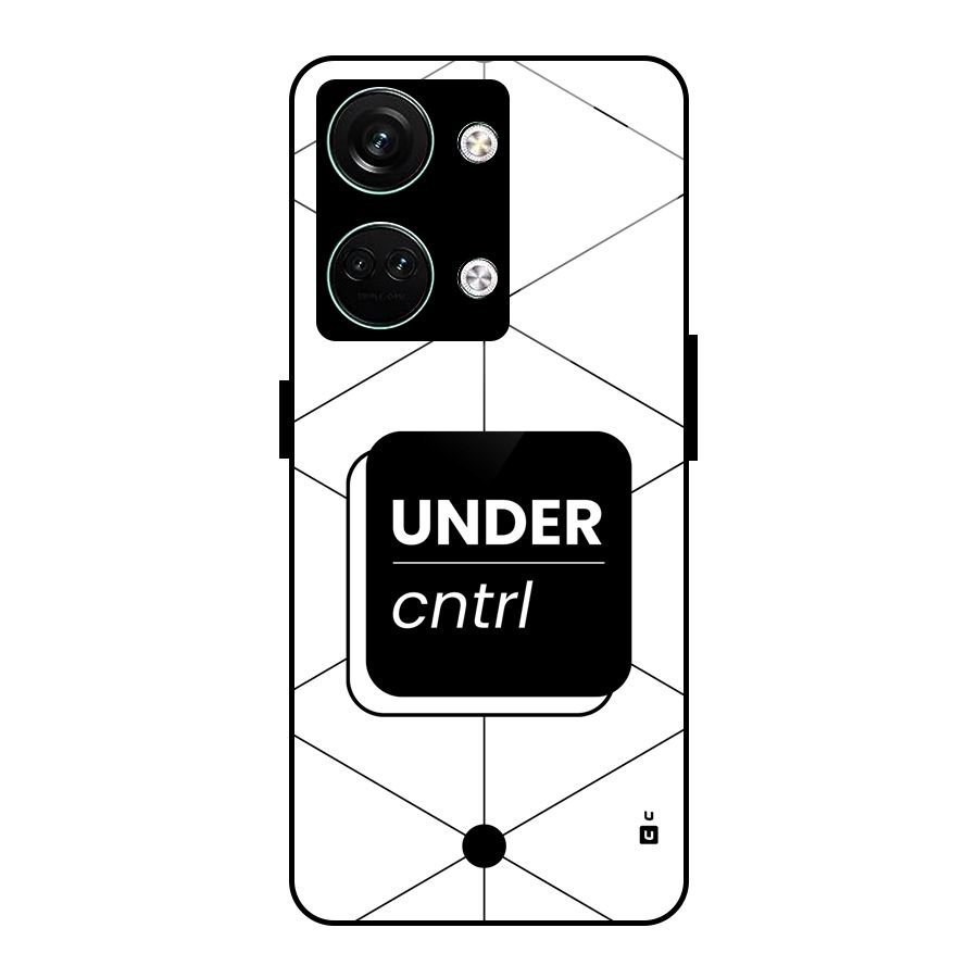 Under Control Glass Back Case for Oneplus Nord 3