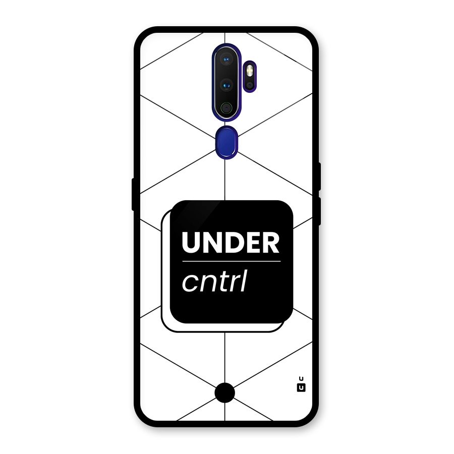 Under Control Glass Back Case for Oppo A9 (2020)