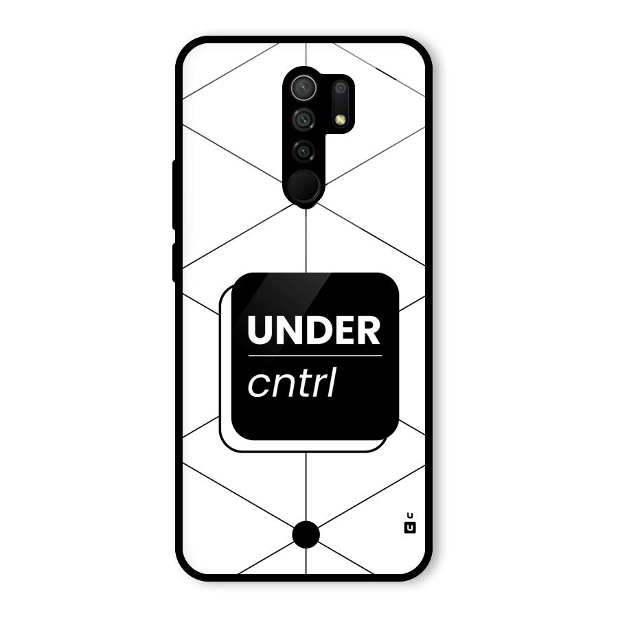 Under Control Glass Back Case for Poco M2