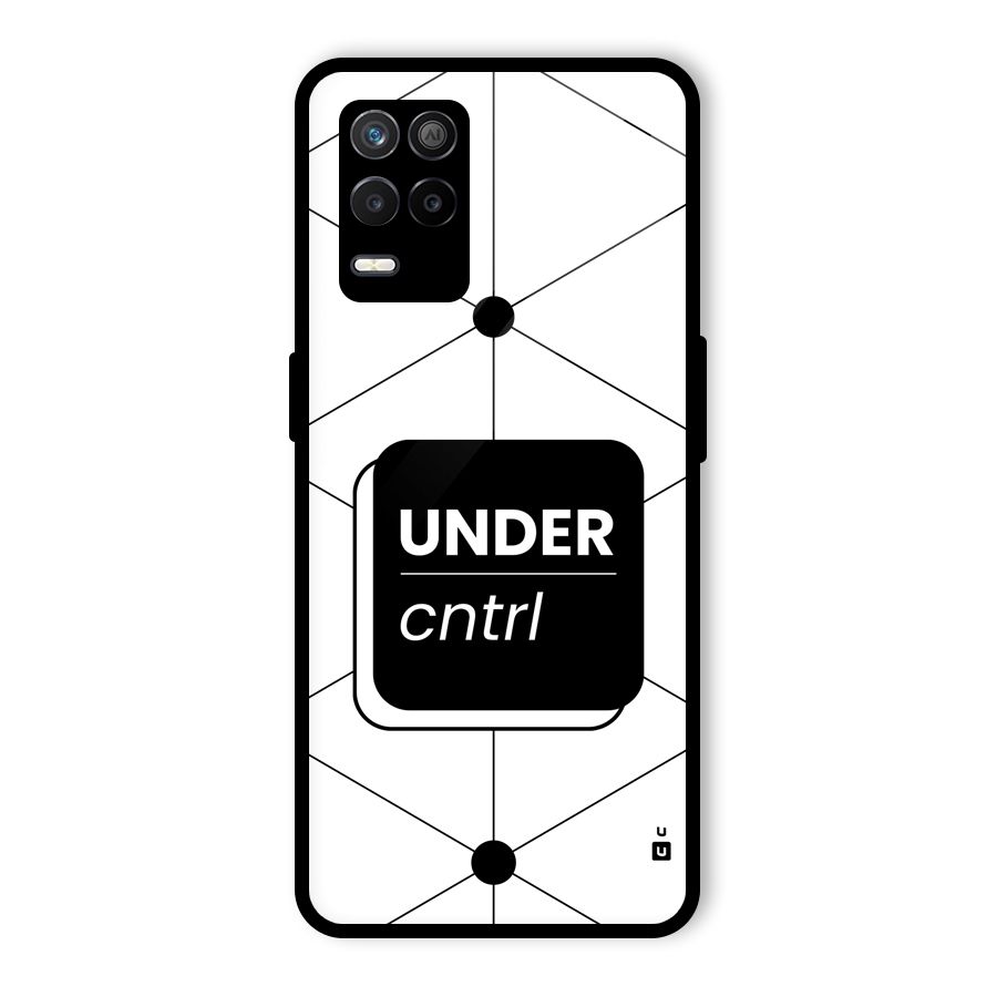 Under Control Glass Back Case for Realme 9 5G