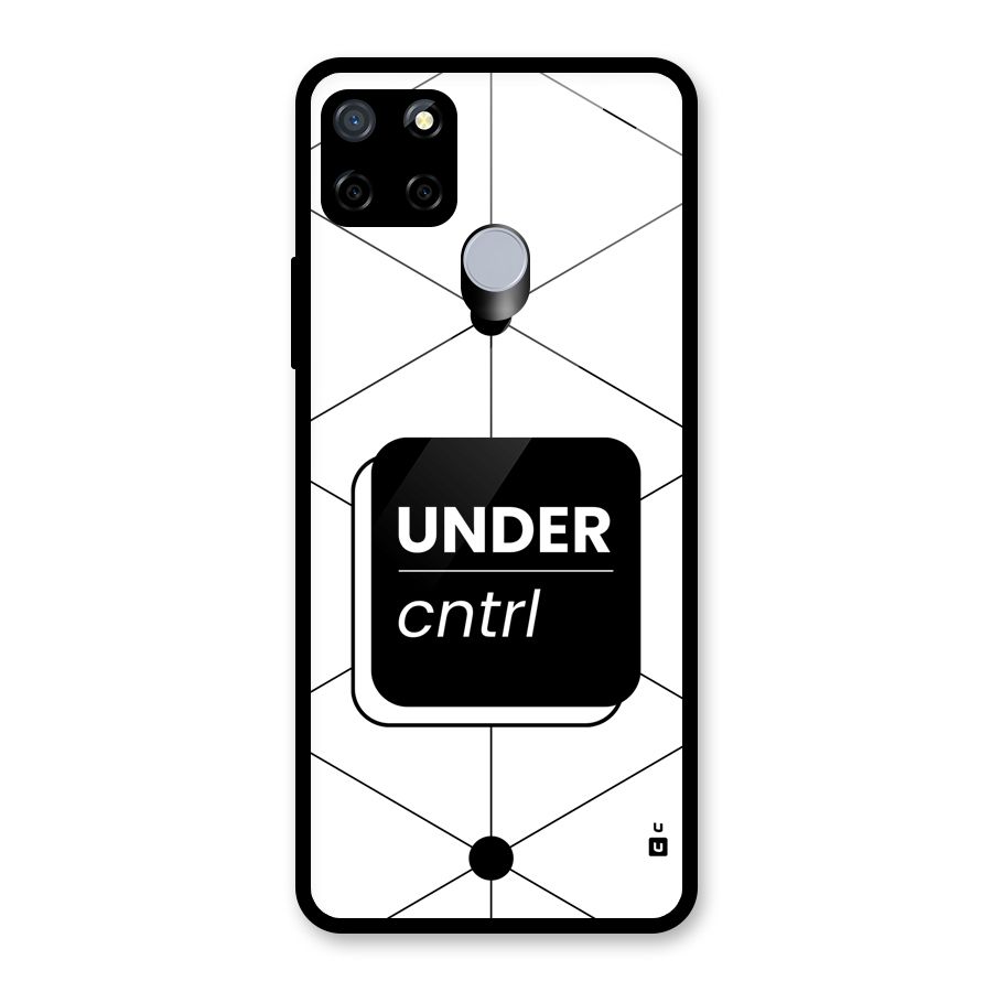 Under Control Glass Back Case for Realme C12
