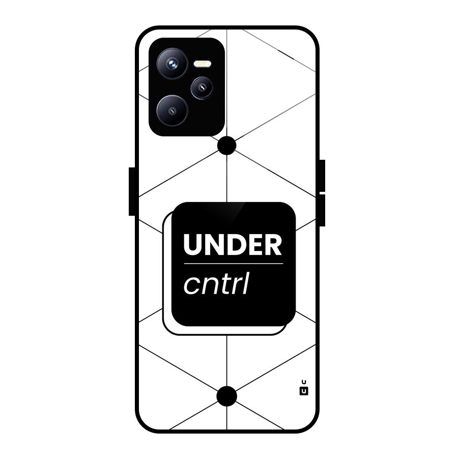 Under Control Glass Back Case for Realme C35