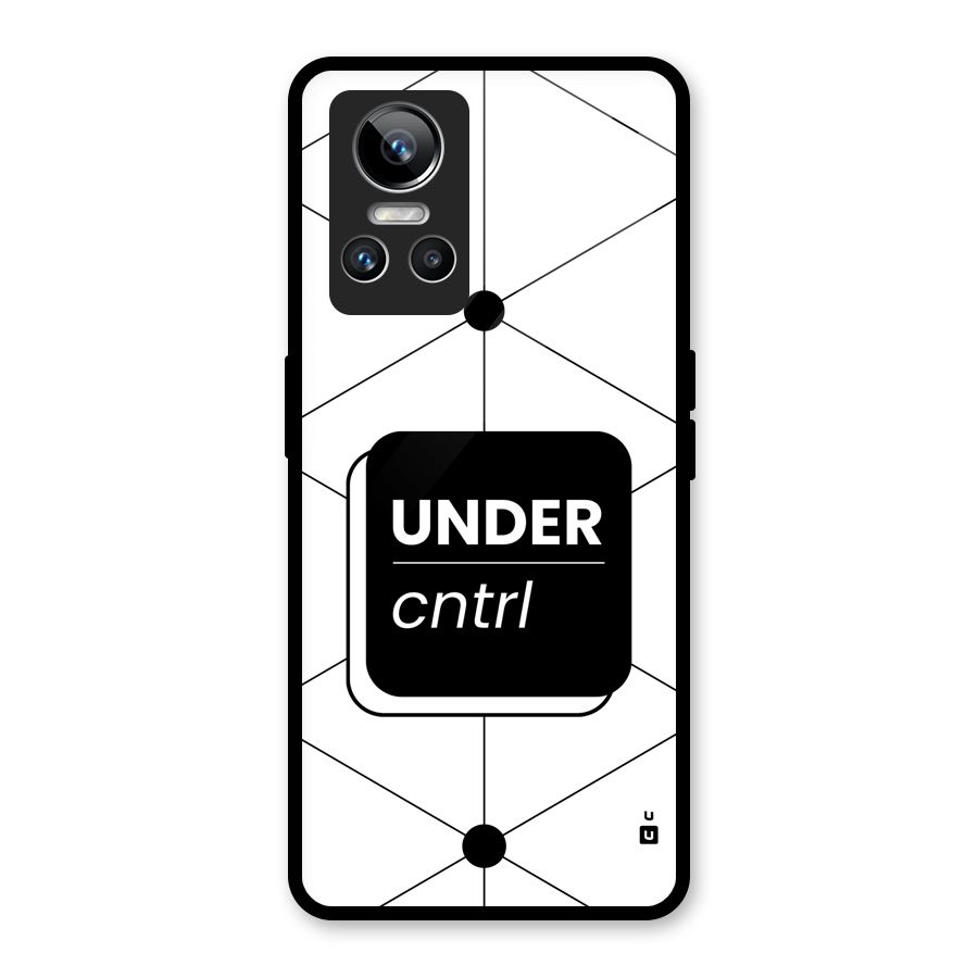 Under Control Glass Back Case for Realme GT Neo 3