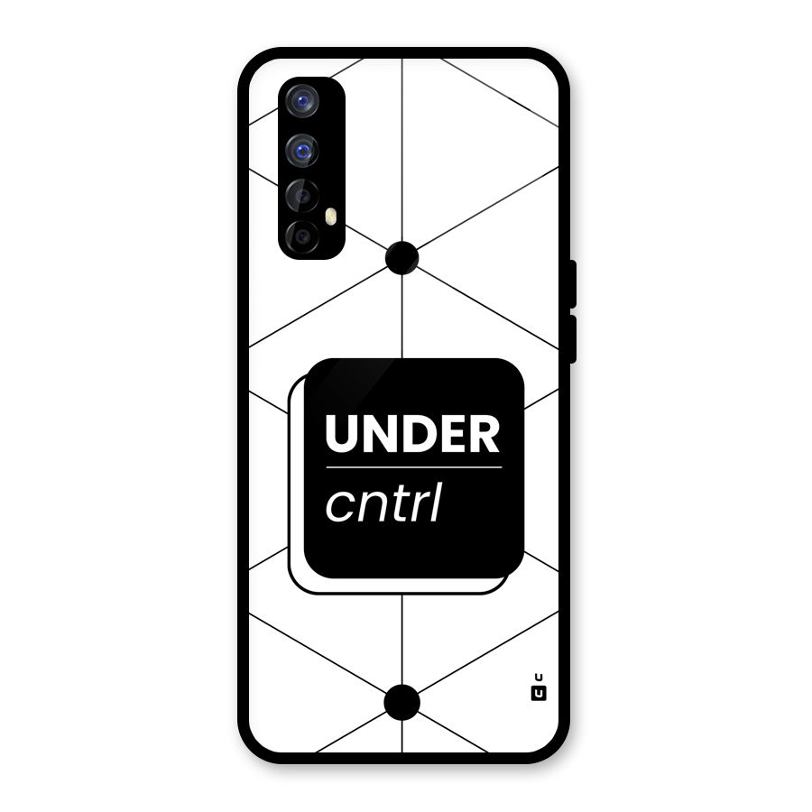 Under Control Glass Back Case for Realme Narzo 20 Pro