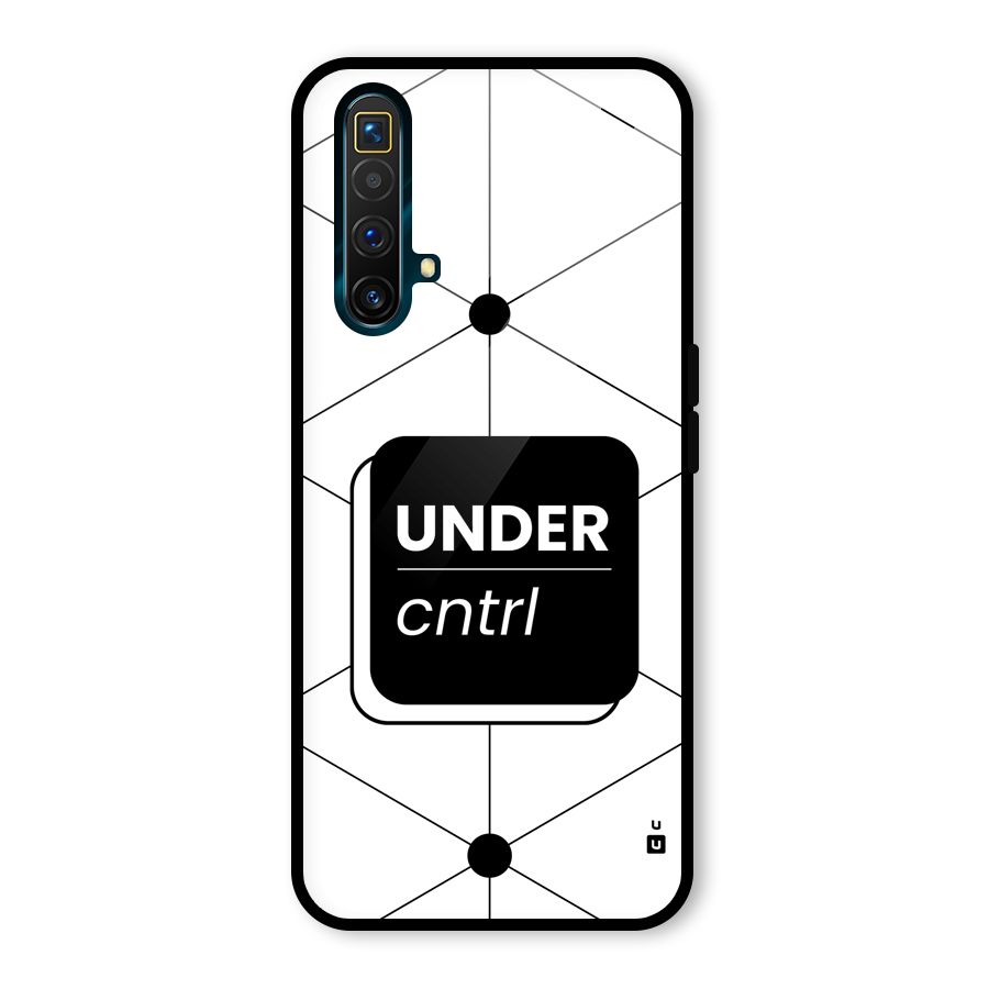 Under Control Glass Back Case for Realme X3 SuperZoom