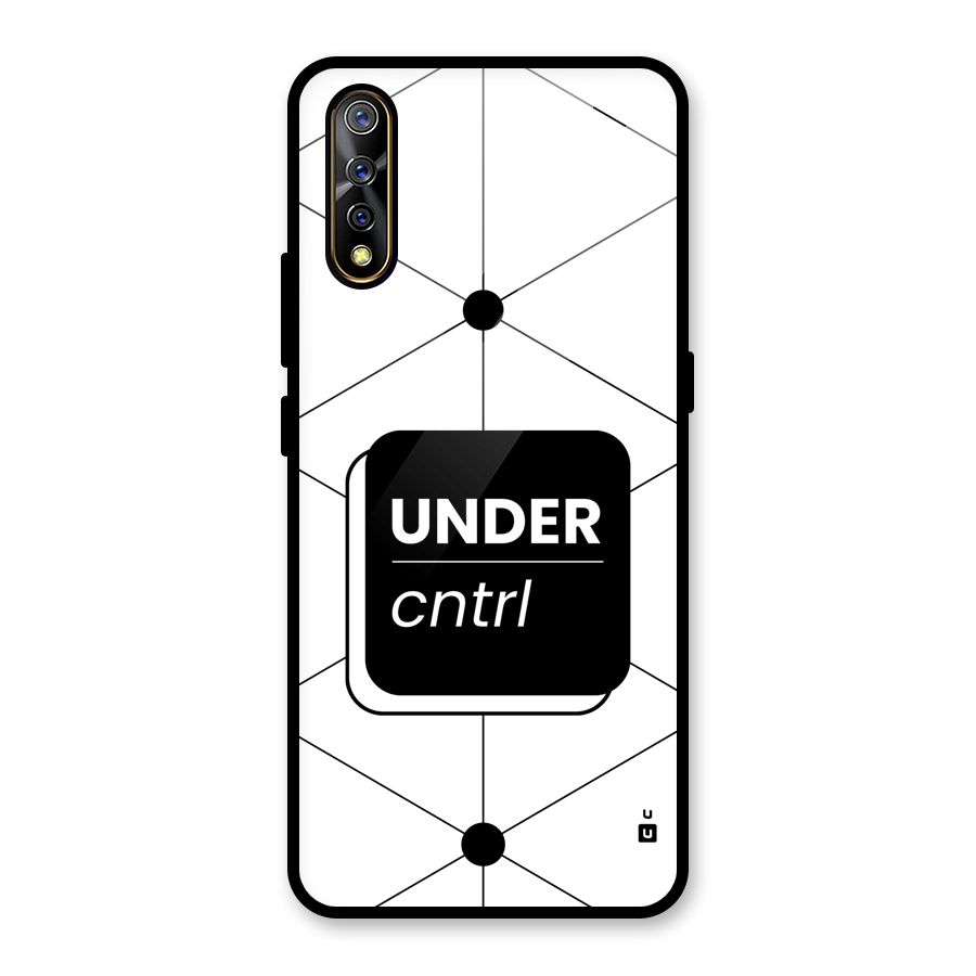 Under Control Glass Back Case for Vivo S1