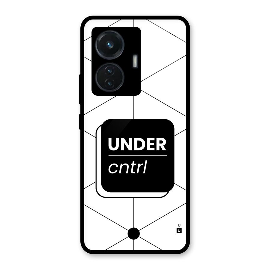 Under Control Glass Back Case for Vivo T1 44W