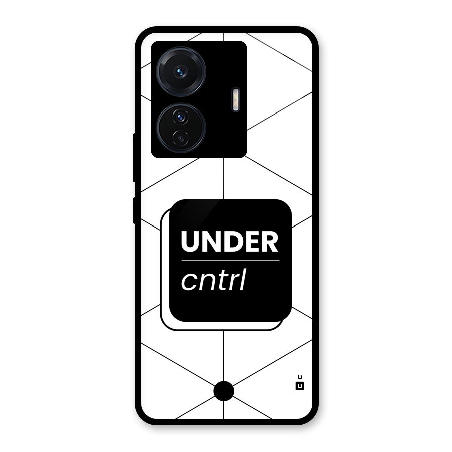 Under Control Glass Back Case for Vivo T1 Pro