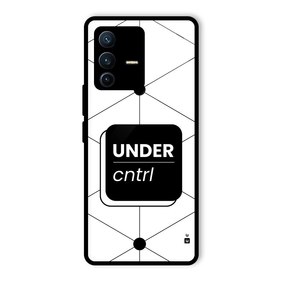 Under Control Glass Back Case for Vivo V23 Pro