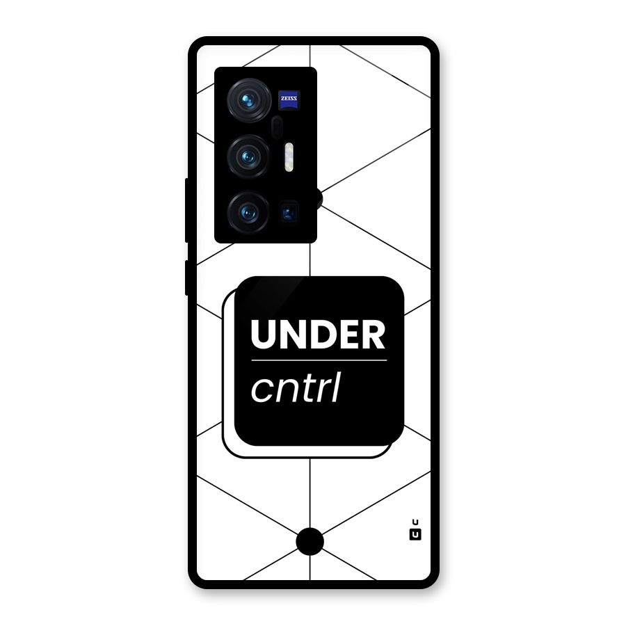 Under Control Glass Back Case for Vivo X70 Pro Plus