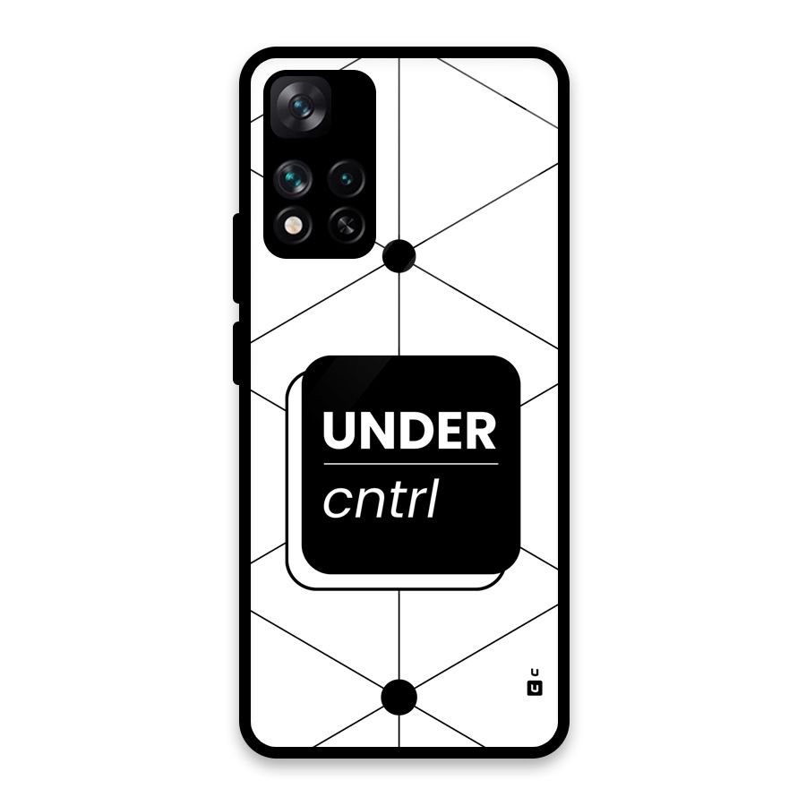 Under Control Glass Back Case for Xiaomi 11i 5G