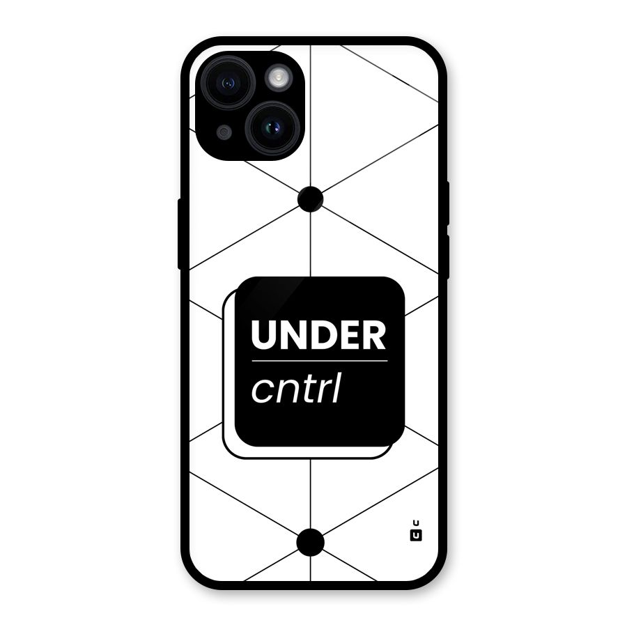 Under Control Glass Back Case for iPhone 14