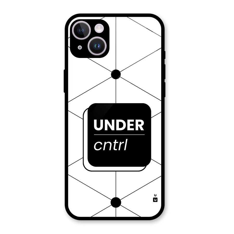 Under Control Glass Back Case for iPhone 14 Plus