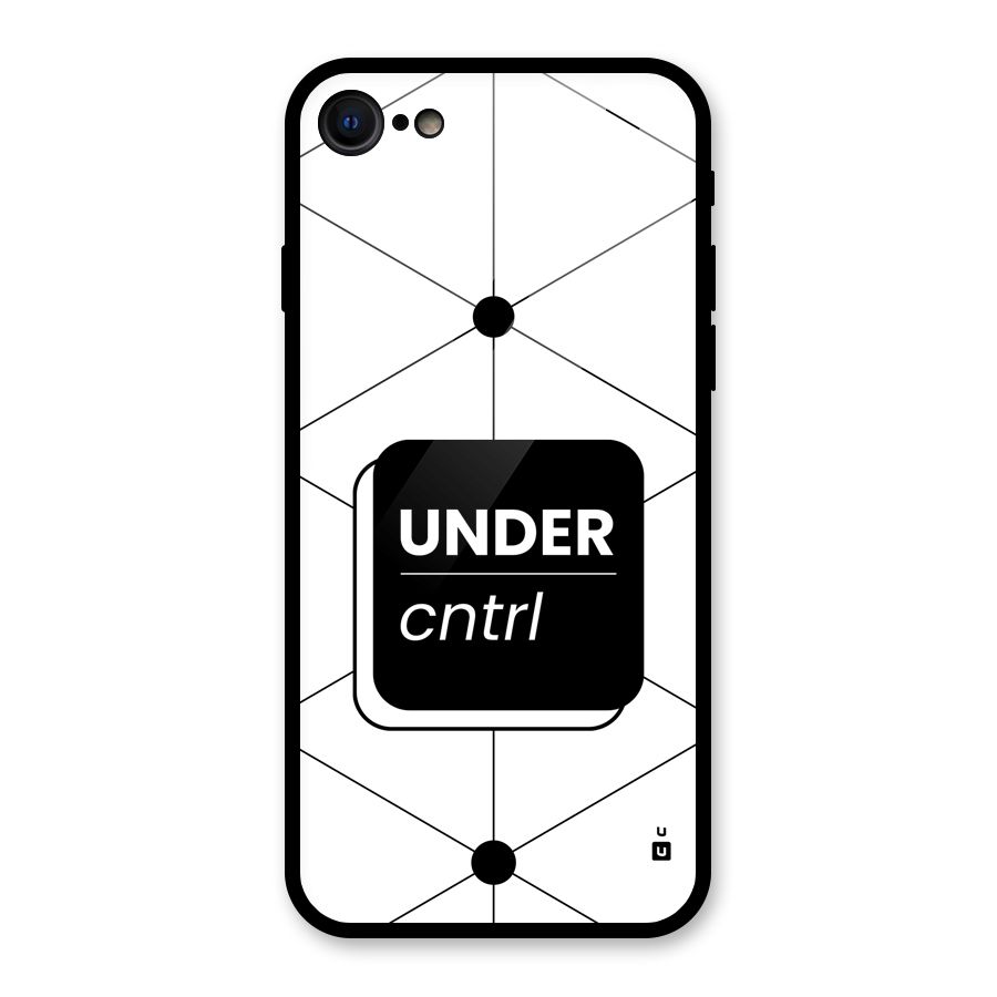 Under Control Glass Back Case for iPhone 8
