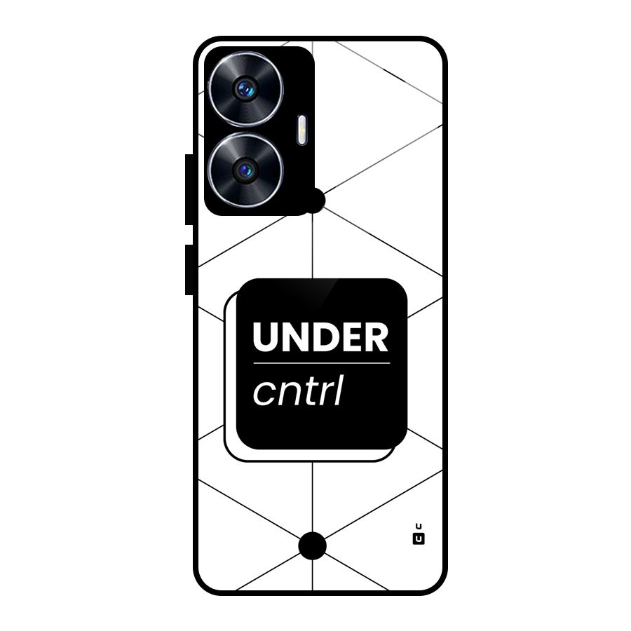 Under Control Glass Back Case for realme C55
