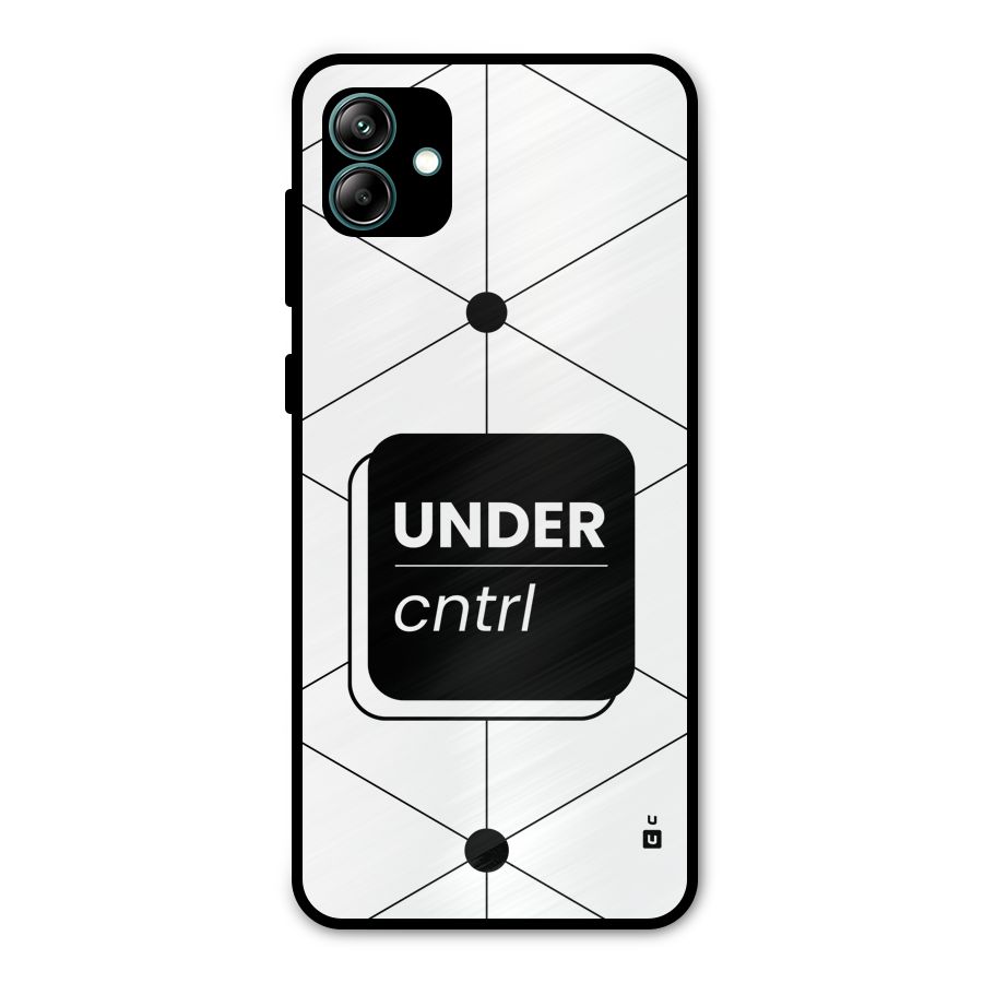 Under Control Metal Back Case for Galaxy A04