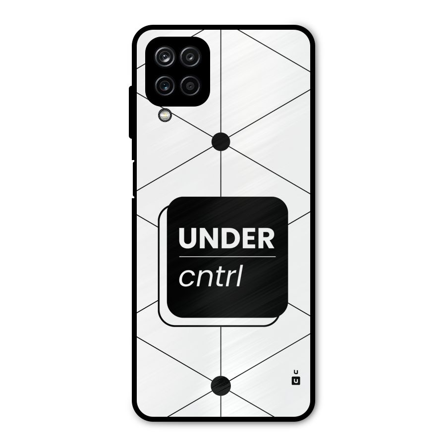 Under Control Metal Back Case for Galaxy A12