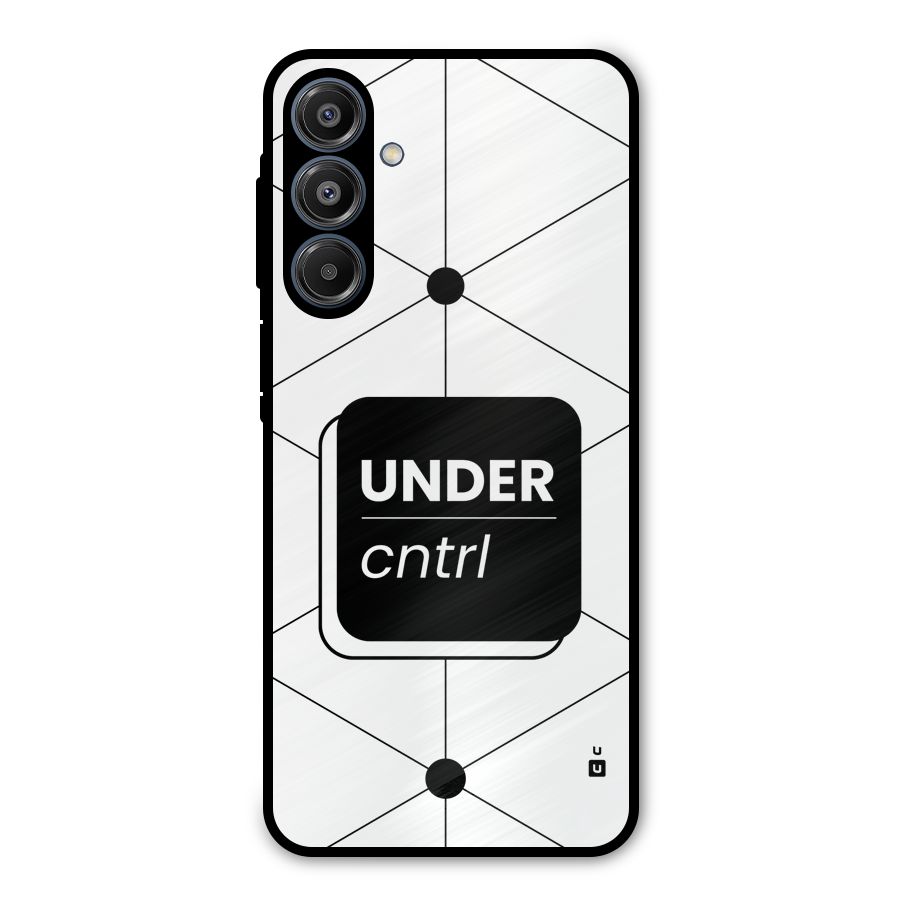Under Control Metal Back Case for Galaxy A16 5G