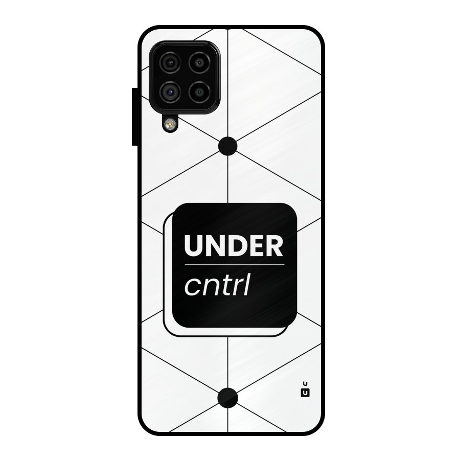 Under Control Metal Back Case for Galaxy A22 4G