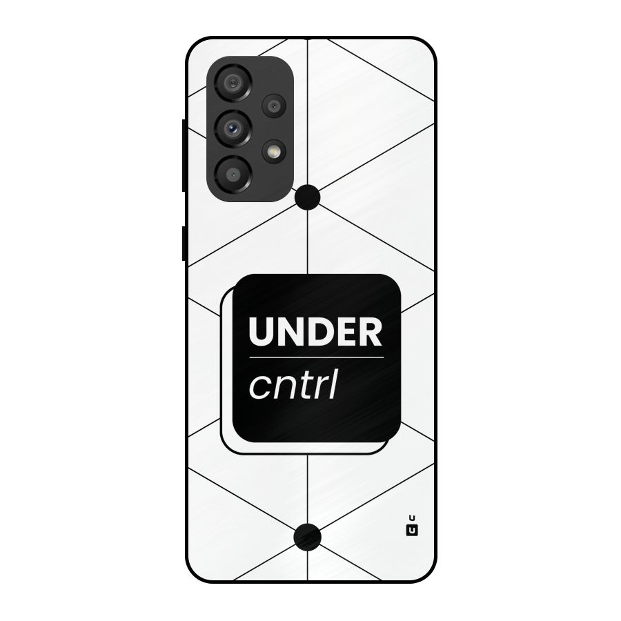Under Control Metal Back Case for Galaxy A33 5G