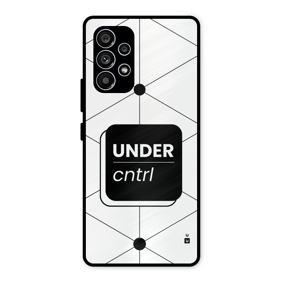 Under Control Metal Back Case for Galaxy A53 5G