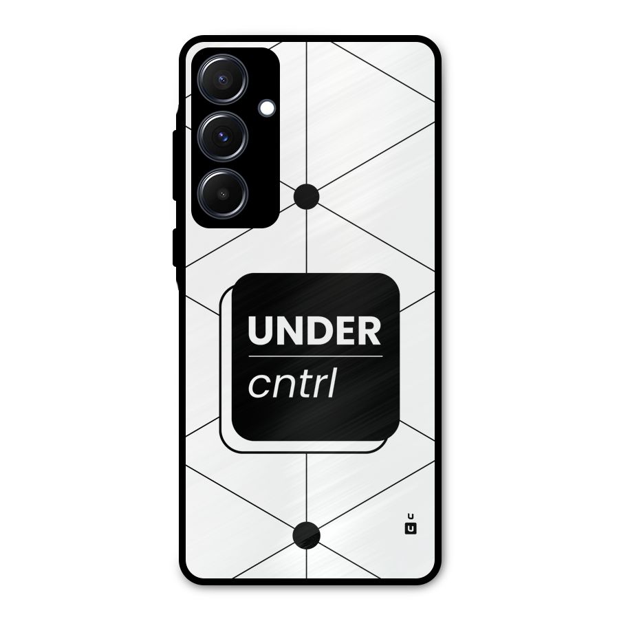 Under Control Metal Back Case for Galaxy A55