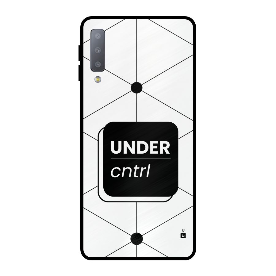 Under Control Metal Back Case for Galaxy A7 (2018)
