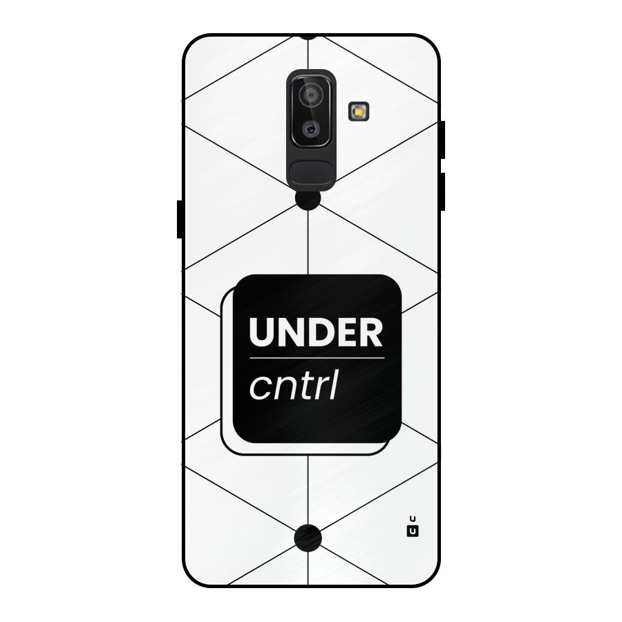 Under Control Metal Back Case for Galaxy J8