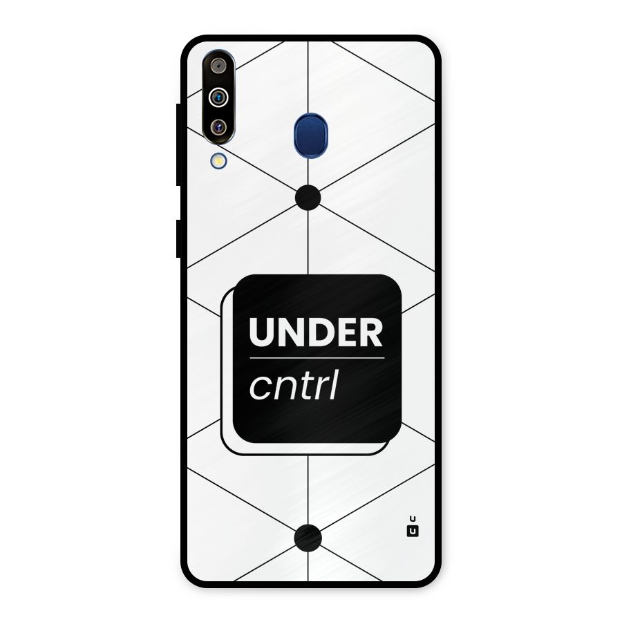 Under Control Metal Back Case for Galaxy M30