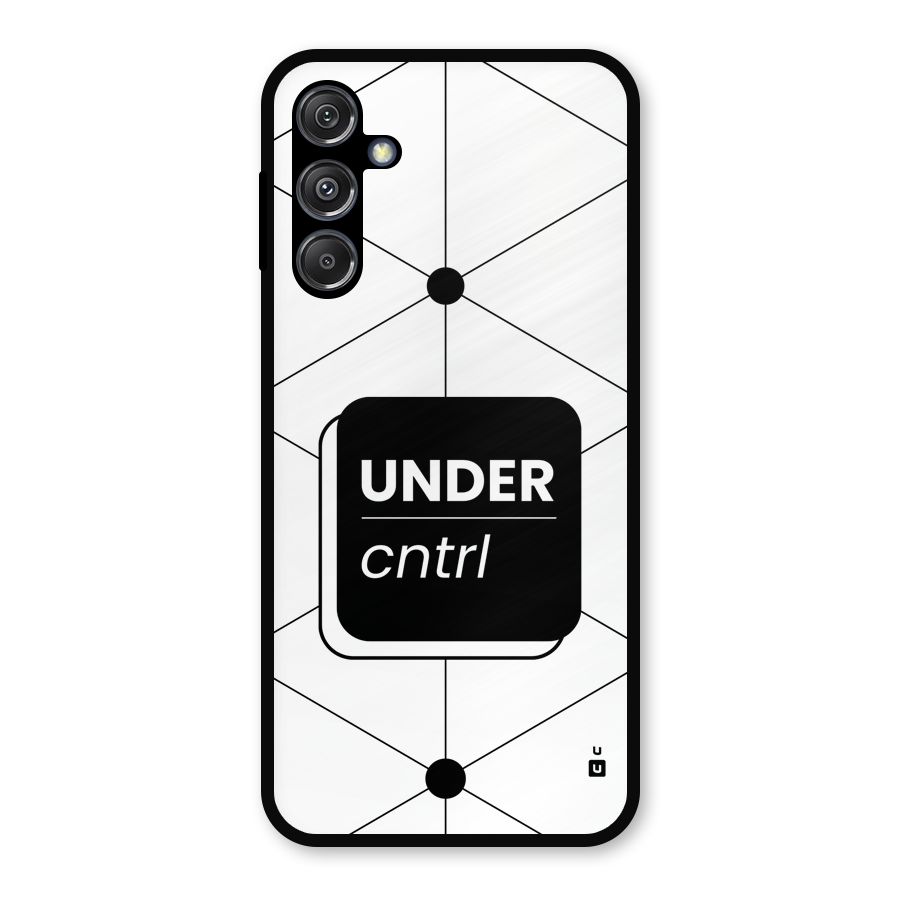 Under Control Metal Back Case for Galaxy M34 5G