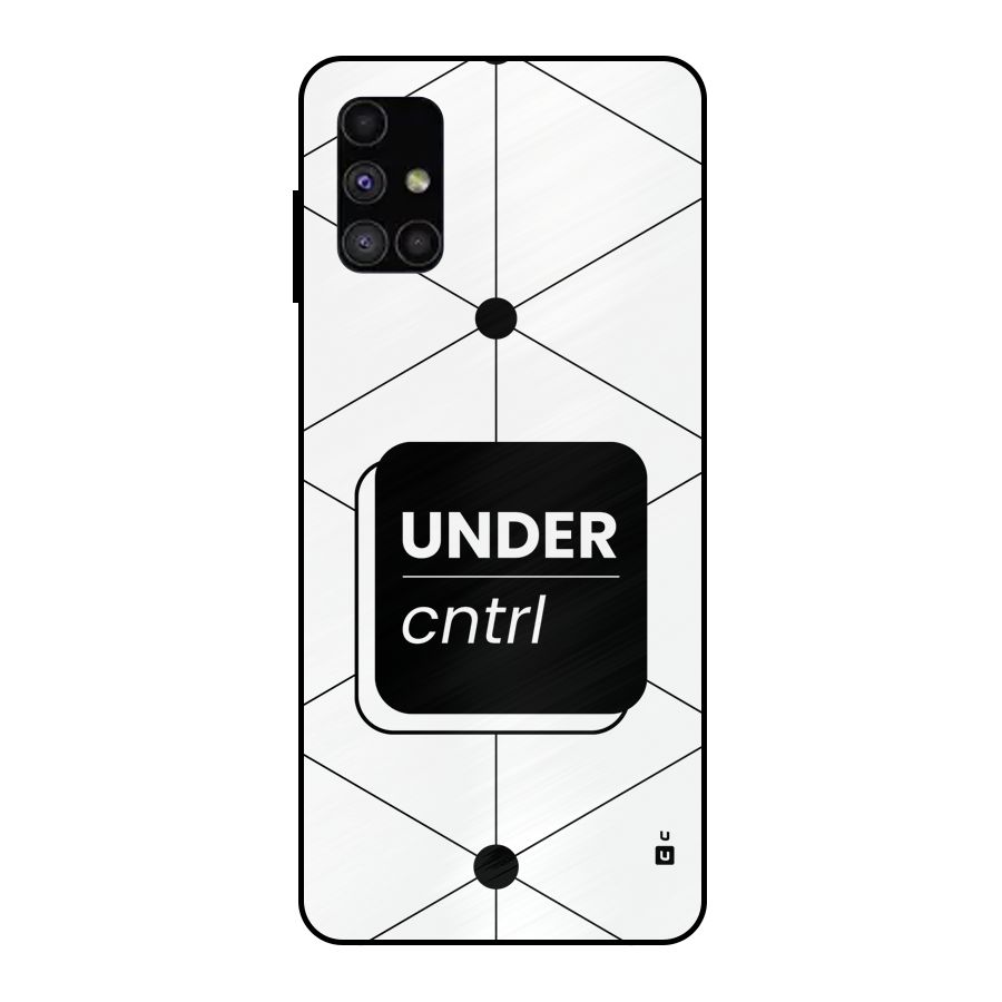 Under Control Metal Back Case for Galaxy M51