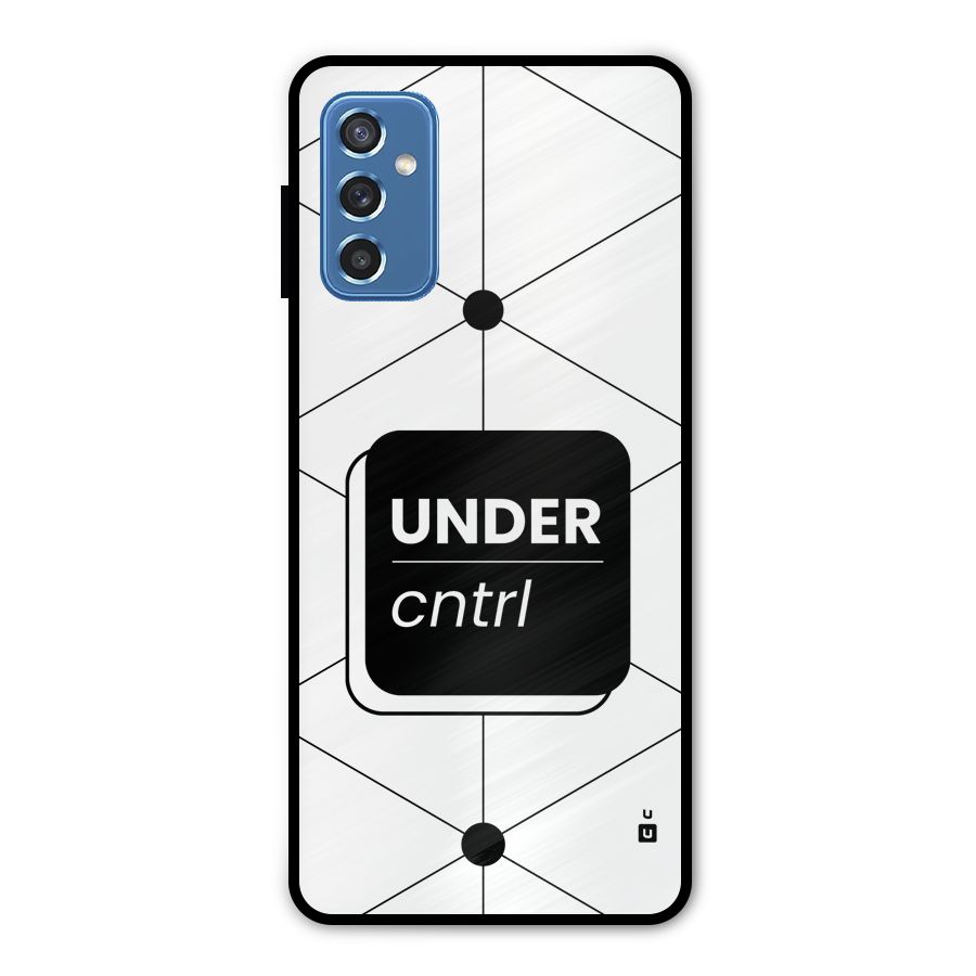 Under Control Metal Back Case for Galaxy M52 5G