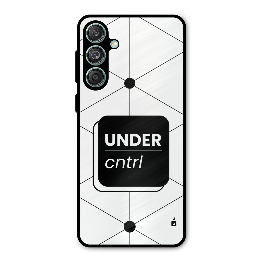 Under Control Metal Back Case for Galaxy M55 5G