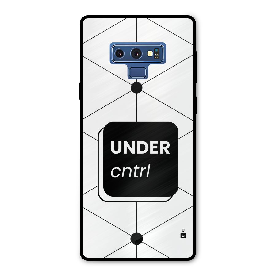 Under Control Metal Back Case for Galaxy Note 9
