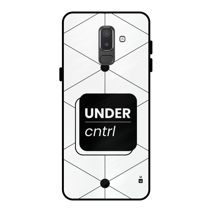 Under Control Metal Back Case for Galaxy On8 (2018)