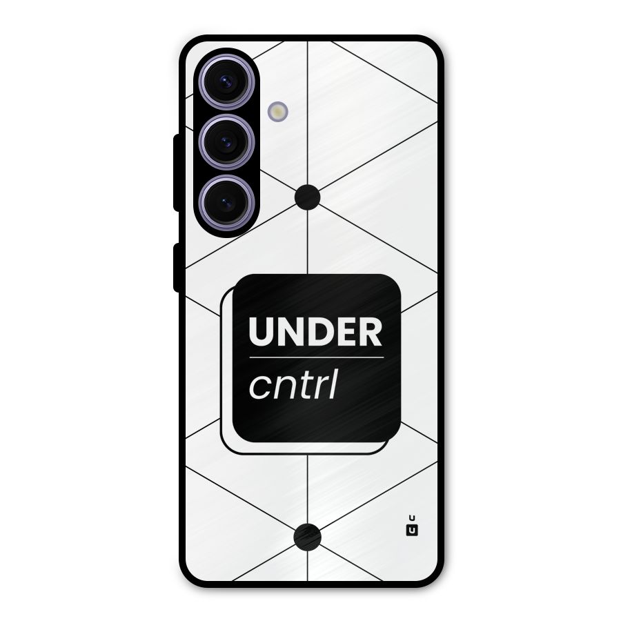 Under Control Metal Back Case for Galaxy S24