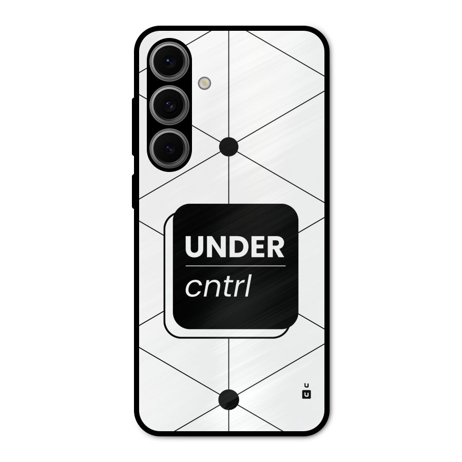 Under Control Metal Back Case for Galaxy S24 FE