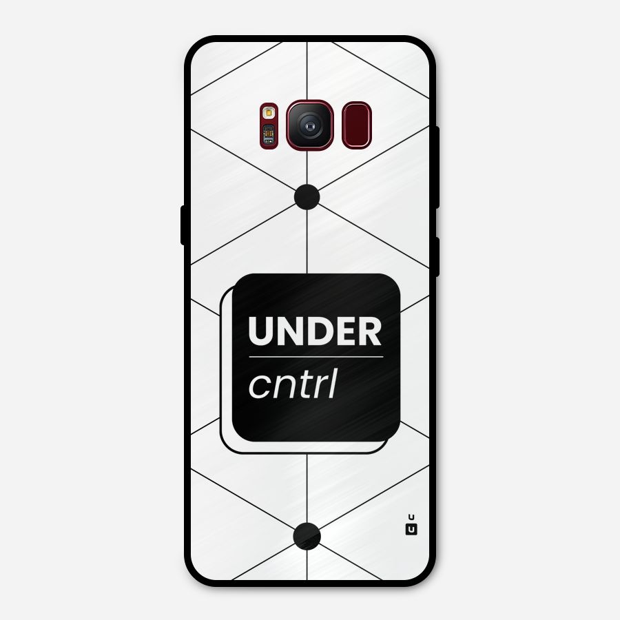Under Control Metal Back Case for Galaxy S8